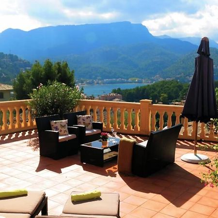 Apartamento En El Puerto De Soller Con Gran Terraza Privada Y Vistas Al Mar. Piscina Comunitaria. Localizado En Un Zona Tranquila Y Muy Soleada. Wifi Gratis Disponible. Parking. Exterior foto